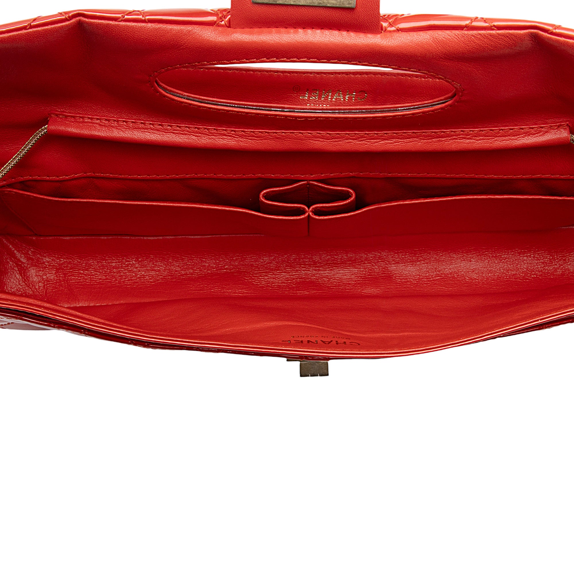 Chanel Patent Leather 2.55 Reissue E/W Clutch (SHF-Og65LE)