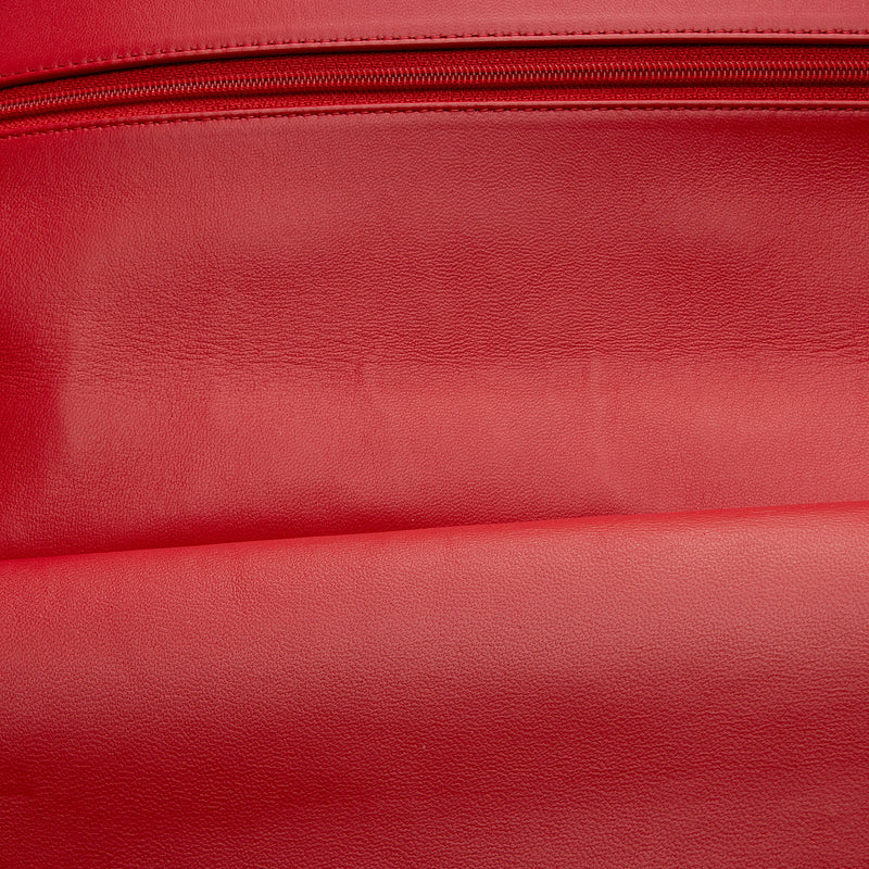Chanel Patent Leather Classic Jumbo Double Flap Bag (SHF-Zki3Oi)