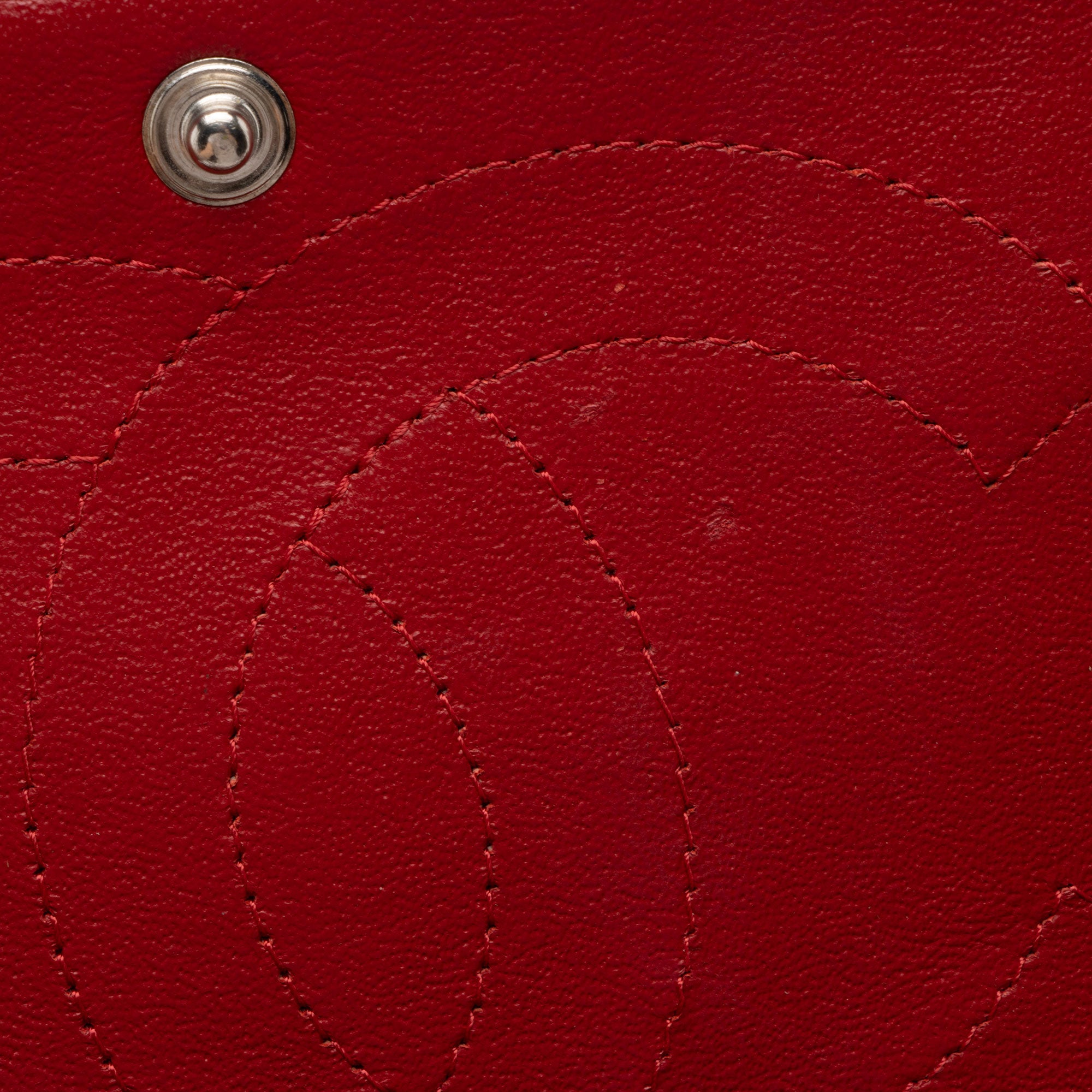 Chanel Patent Leather Classic Jumbo Double Flap Bag (SHF-Sit8OS)