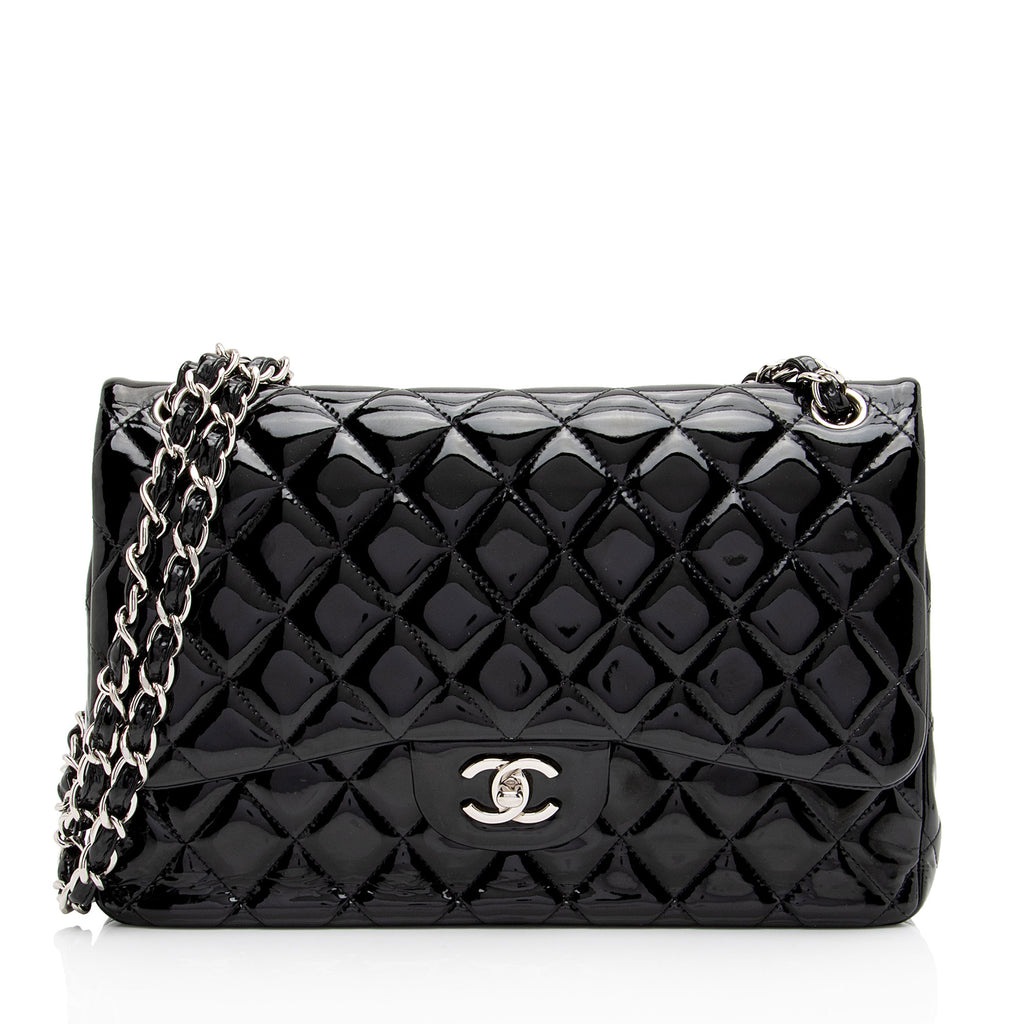 chanel quilted leather chain