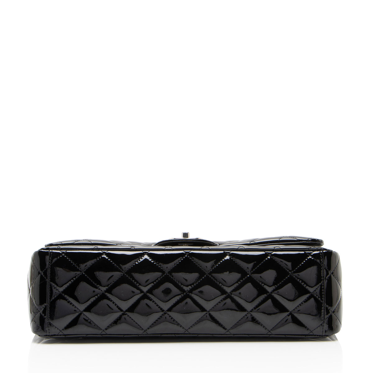 Chanel Patent Leather Classic Maxi Double Flap Bag