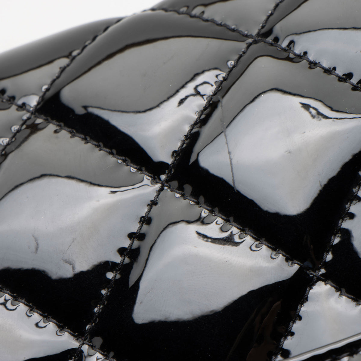 Chanel Patent Leather Classic Maxi Double Flap Bag
