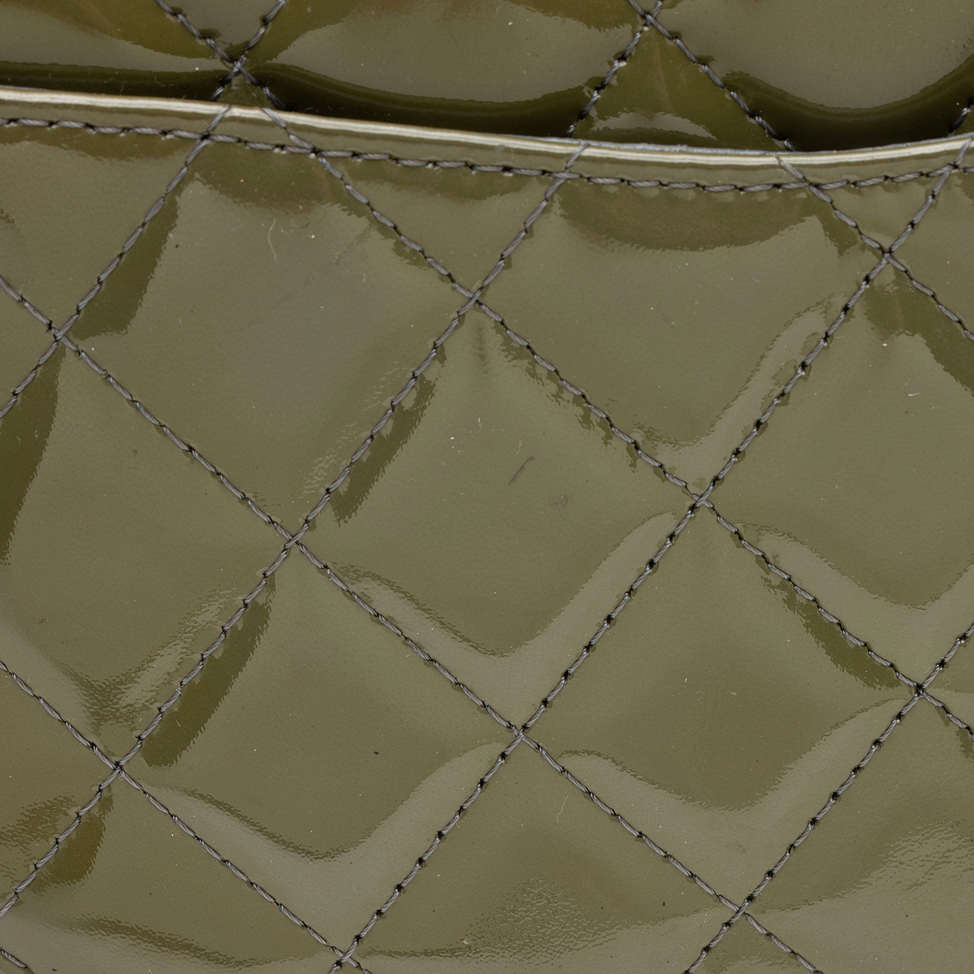 Chanel Patent Leather Classic Medium Double Flap Bag