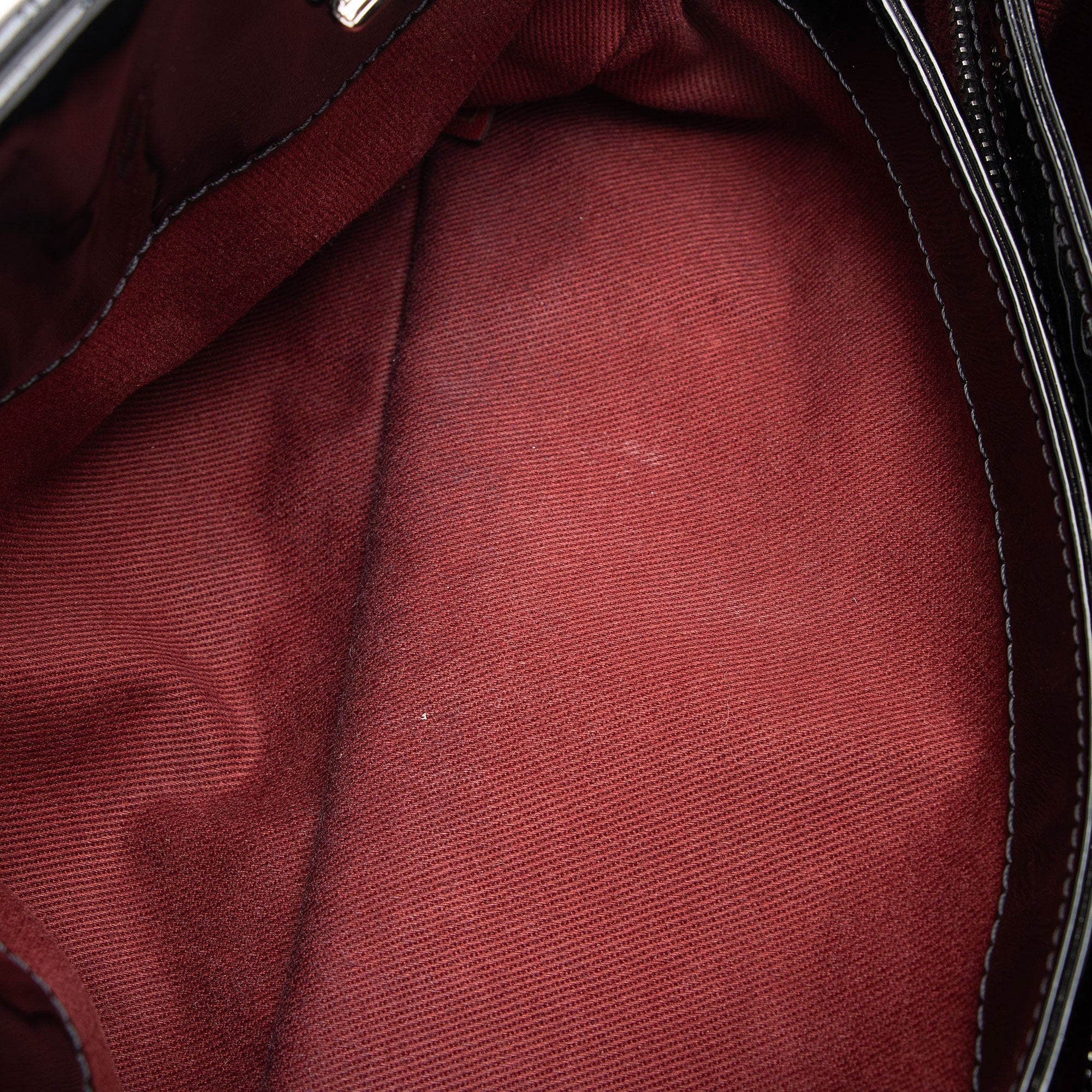 Chanel Patent Leather Just Mademoiselle Bowler Bag (SHF-HYGAdd)