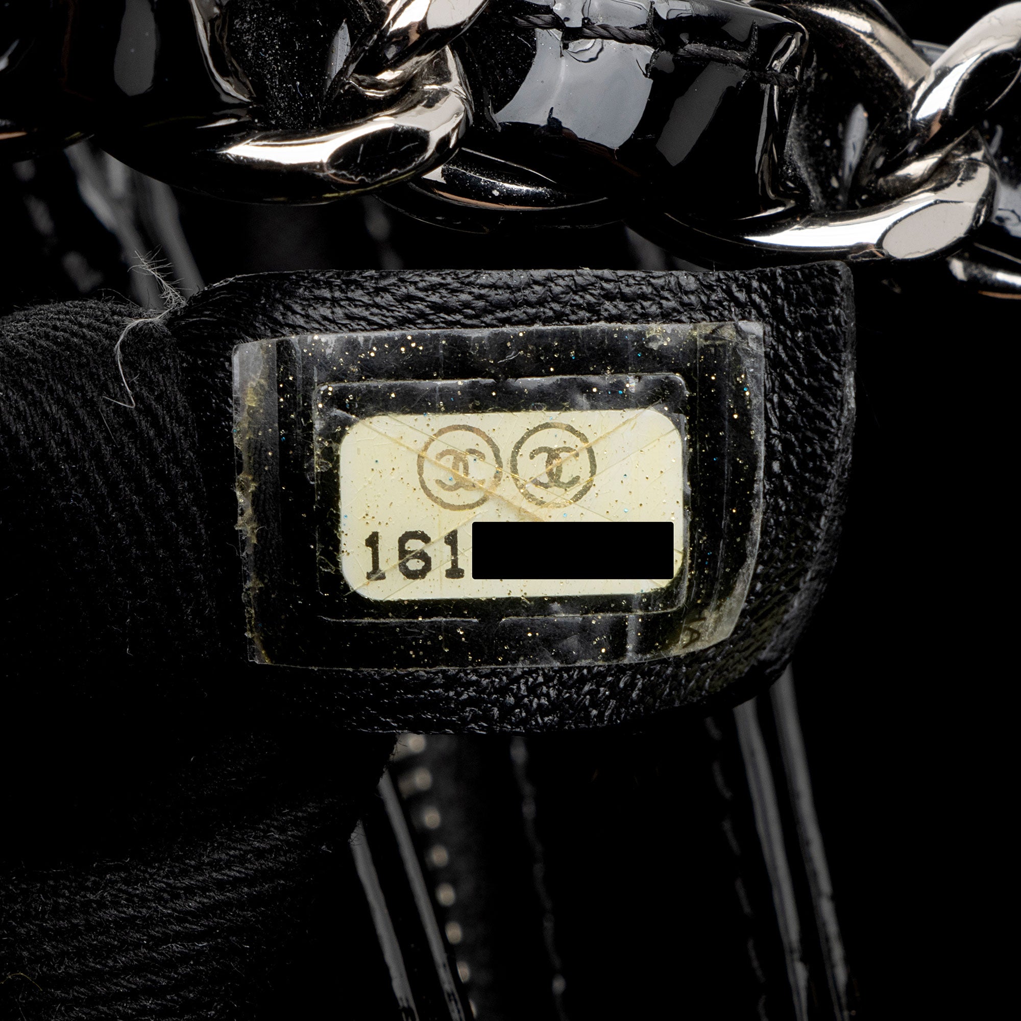 Chanel Patent Leather Just Mademoiselle Bowler Bag (SHF-xTHbdI)