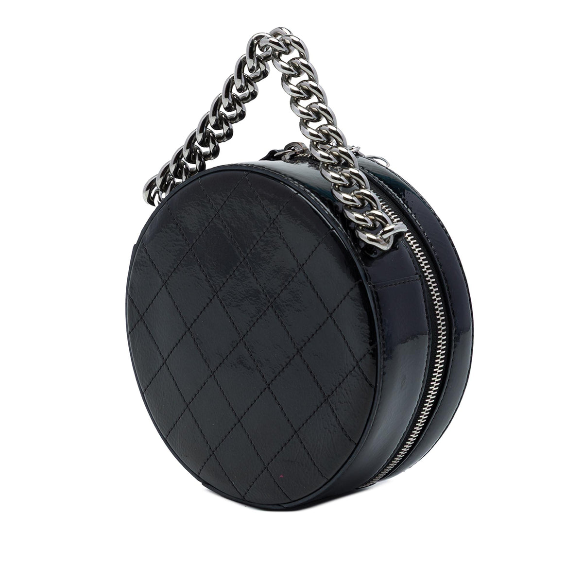Chanel Patent Leather Round As Earth Crossbody