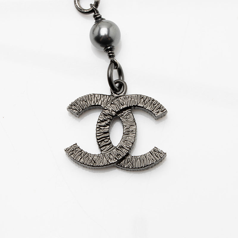 Chanel Pearl Bead CC Chain Belt - Size 44 / 110 (SHF-S2el0u)