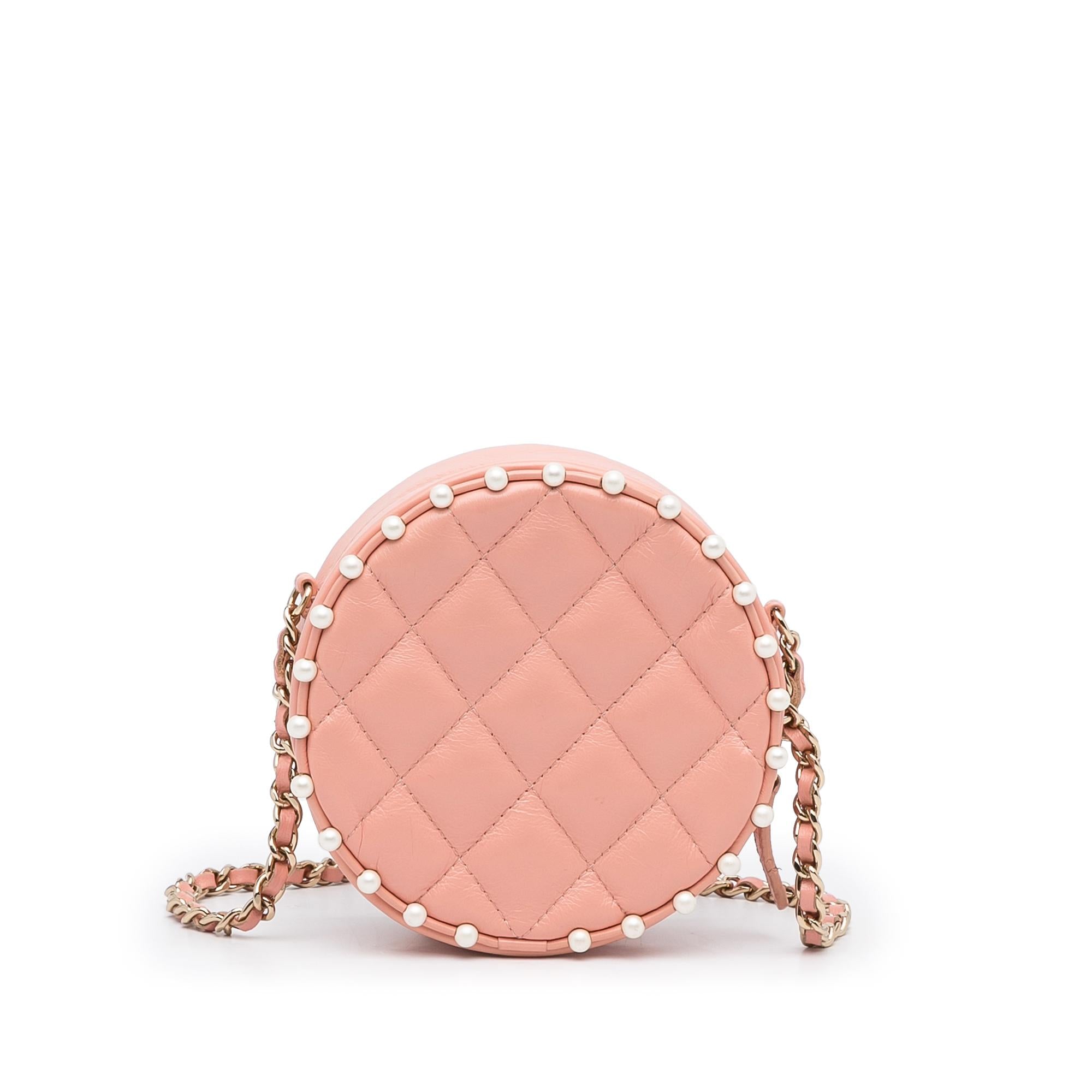 Chanel Pearl Round As Earth Crossbody Bag (SHG-q8dCpH)