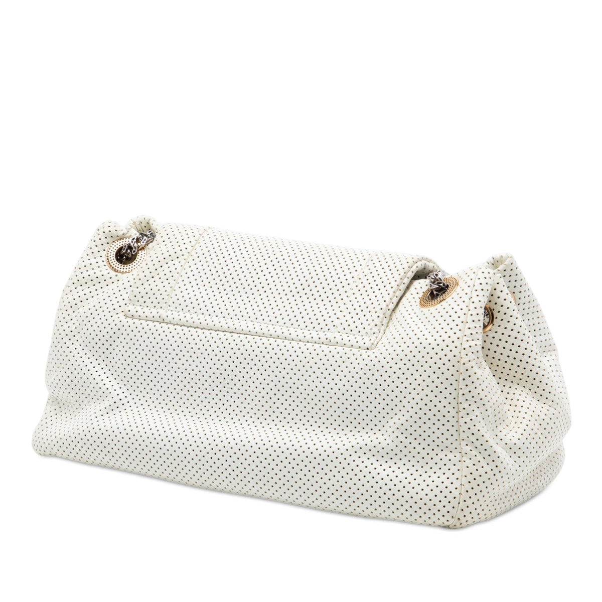 Chanel Perforated Calfskin Reissue 2.55 East West Accordion Flap