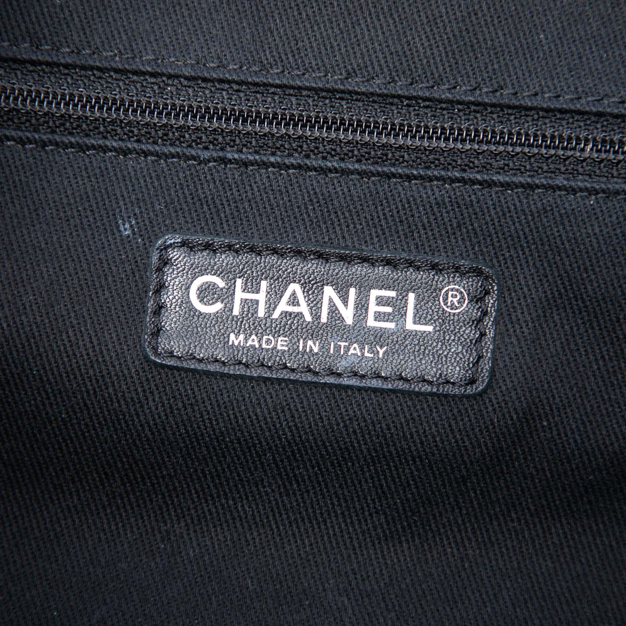 Chanel Perforated Calfskin Up In The Air North South Tote