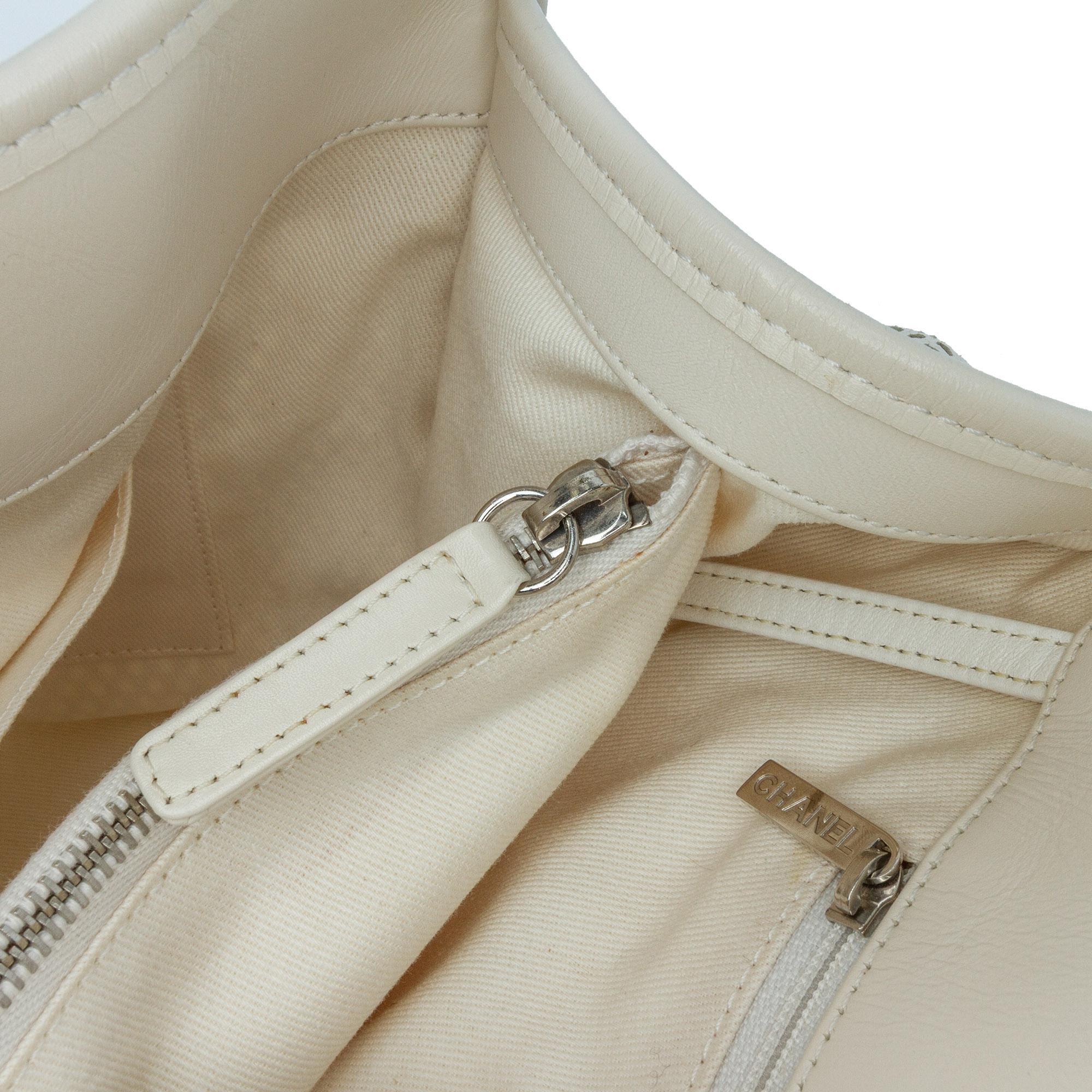 Chanel Perforated Calfskin Up In The Air Satchel