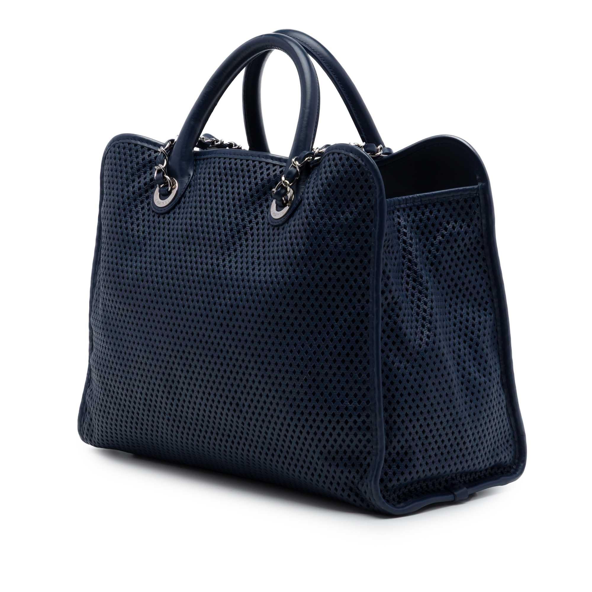 Chanel Perforated Calfskin Up In The Air Tote