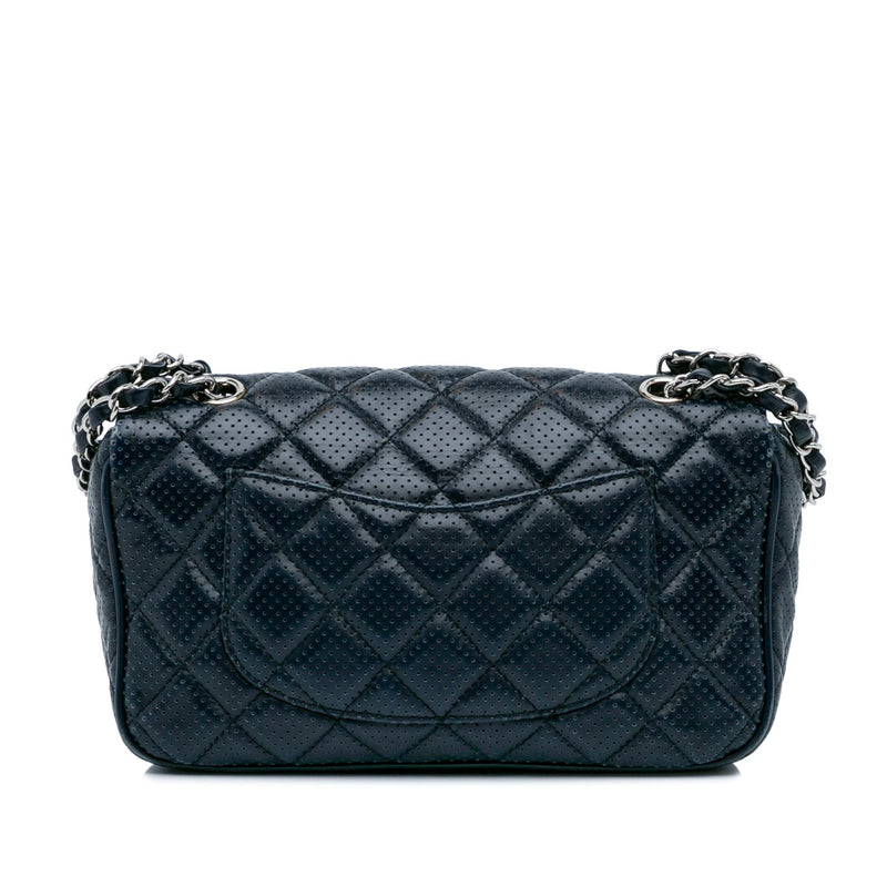 Chanel perforated clearance flap bag
