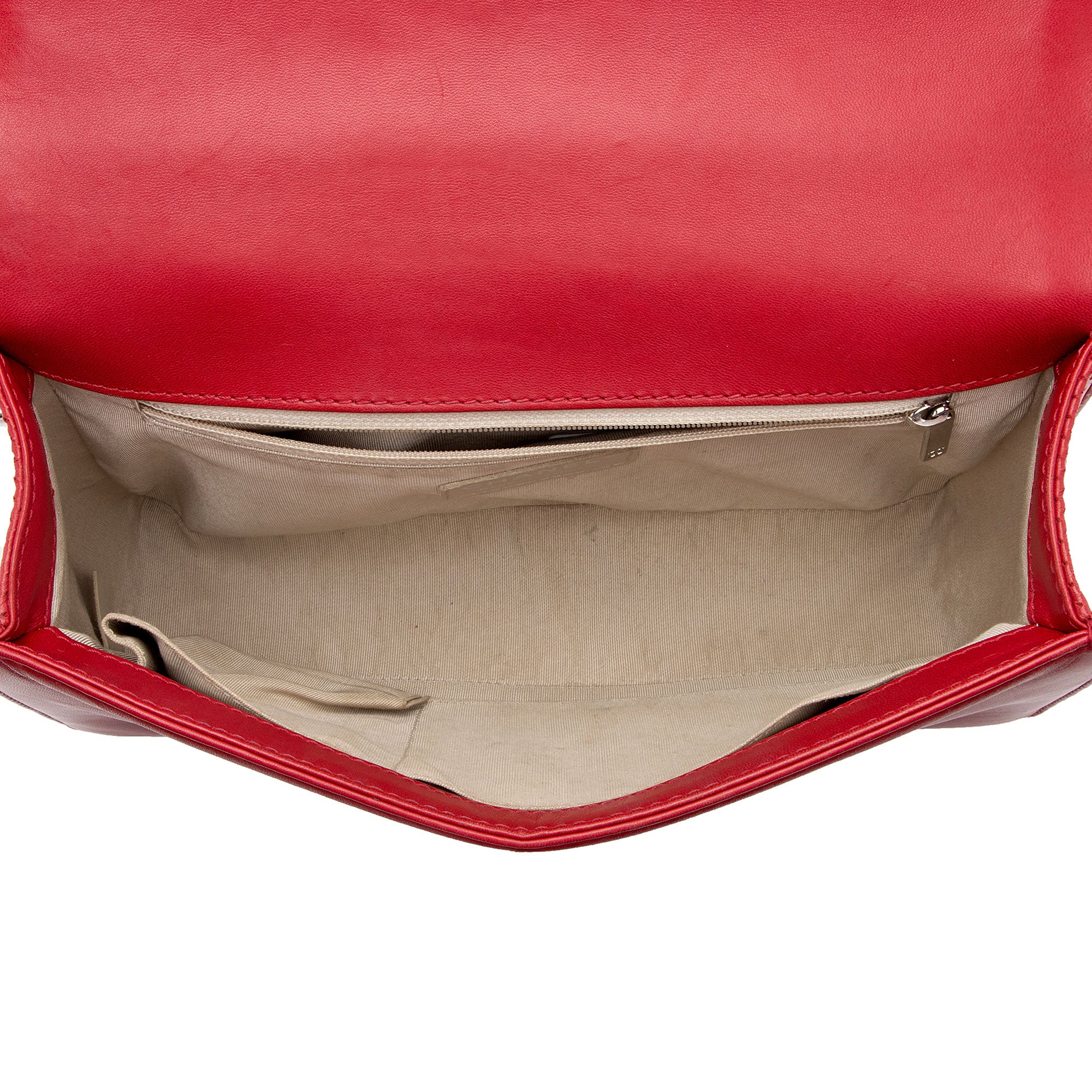 Chanel Perforated Lambskin New Medium Boy Bag (SHF-LqYEA9)