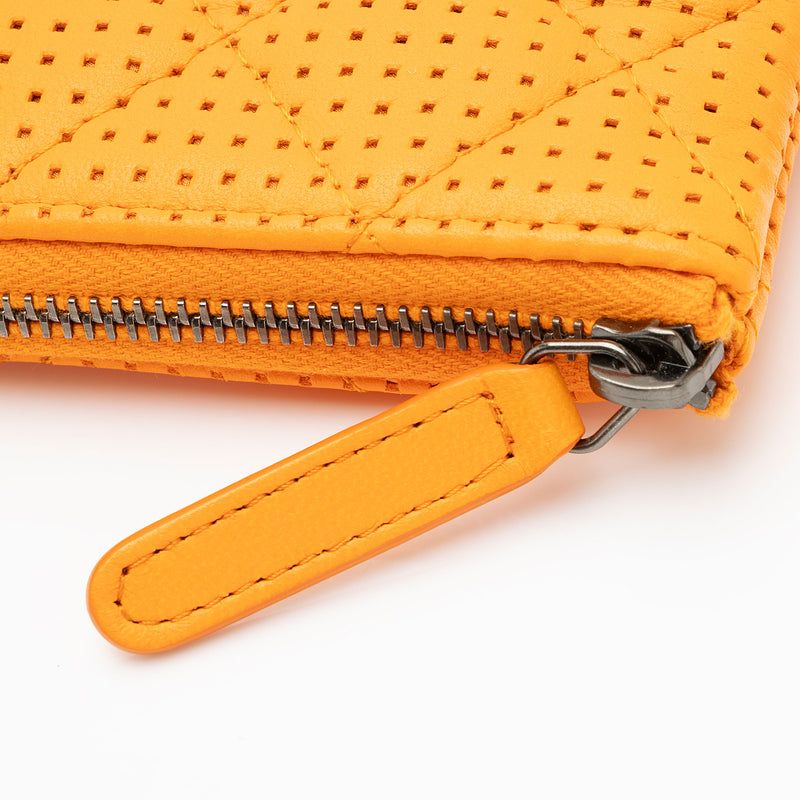 Chanel Perforated Leather Medium O-Case (SHF-1ENMya)