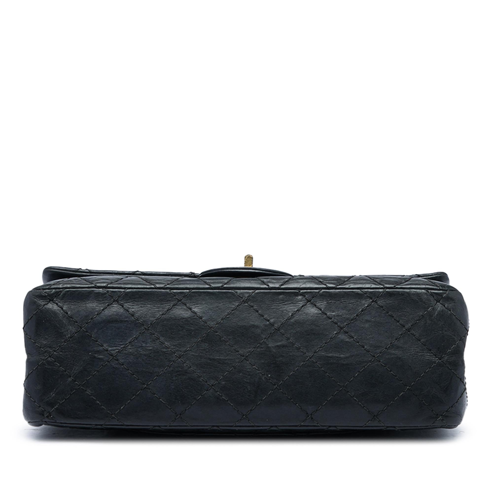Chanel Quilted Aged Calfskin Reissue 2.55 Double Flap 225