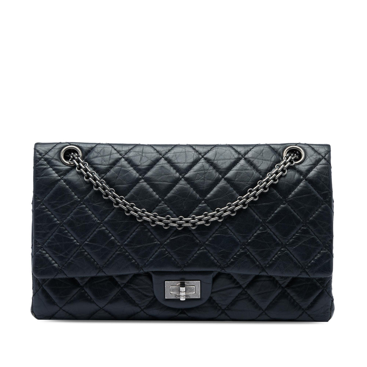Chanel Quilted Aged Calfskin Reissue 2.55 Double Flap 226