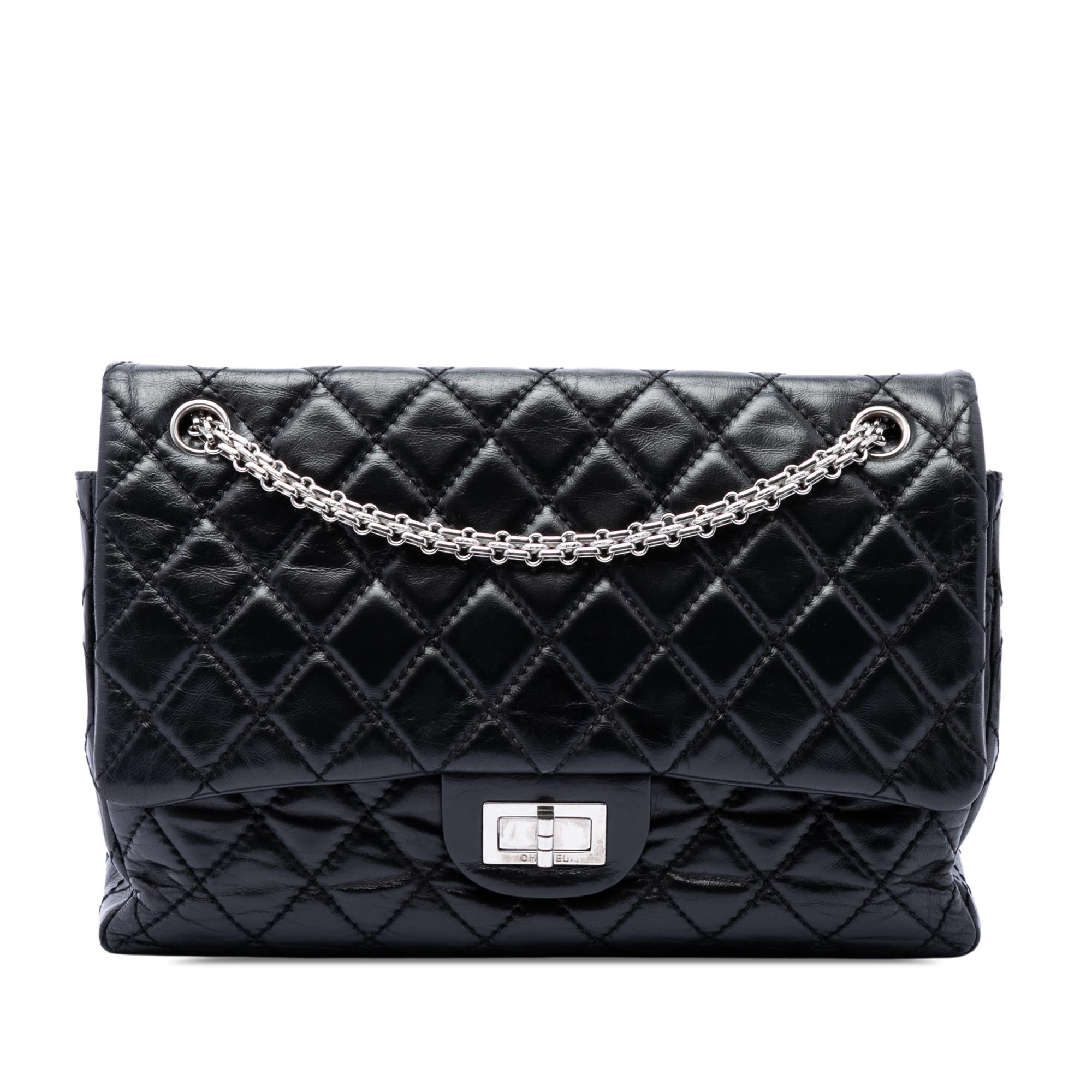 Chanel Quilted Aged Calfskin Reissue 2.55 Double Flap 227