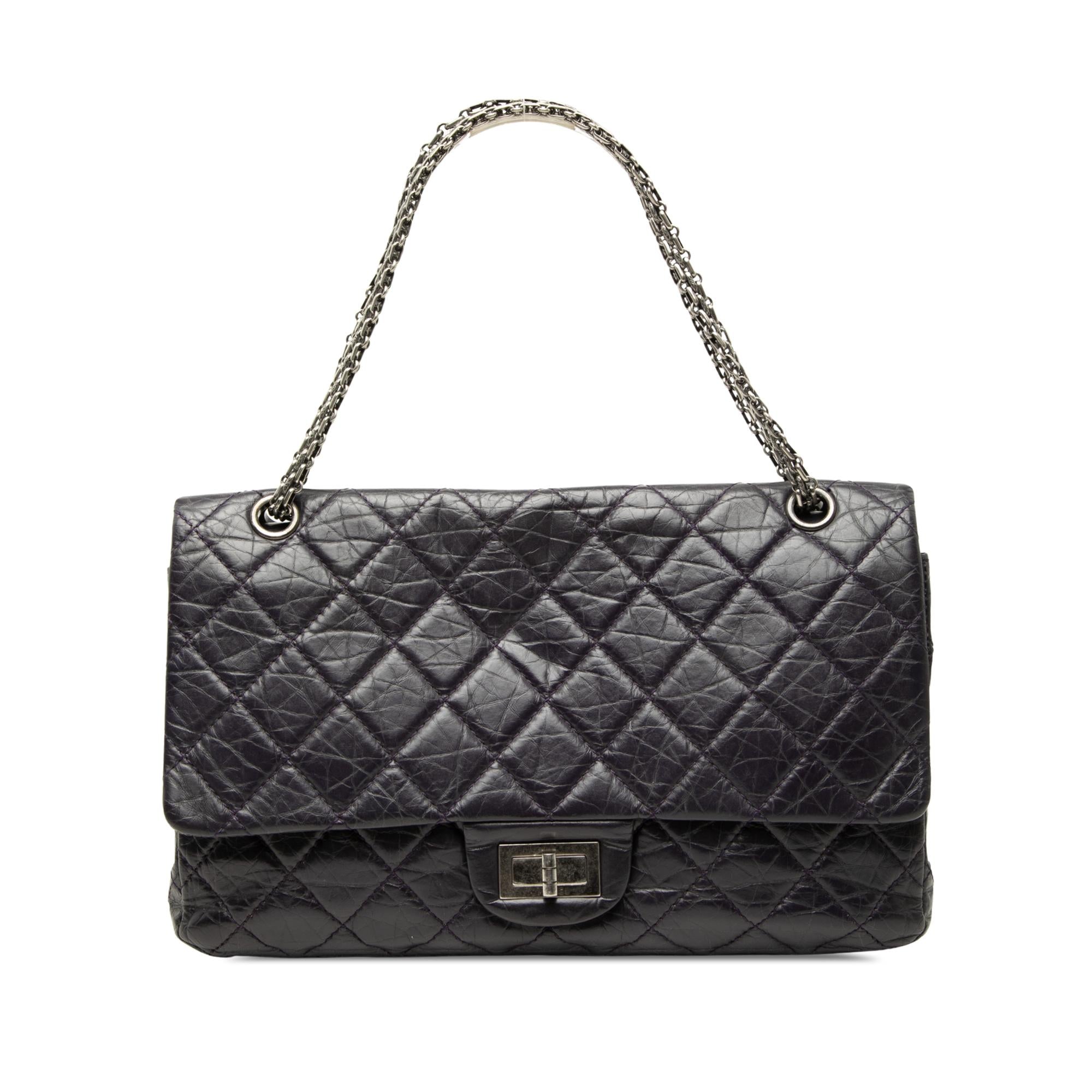 Chanel Quilted Aged Calfskin Reissue 2.55 Double Flap 227