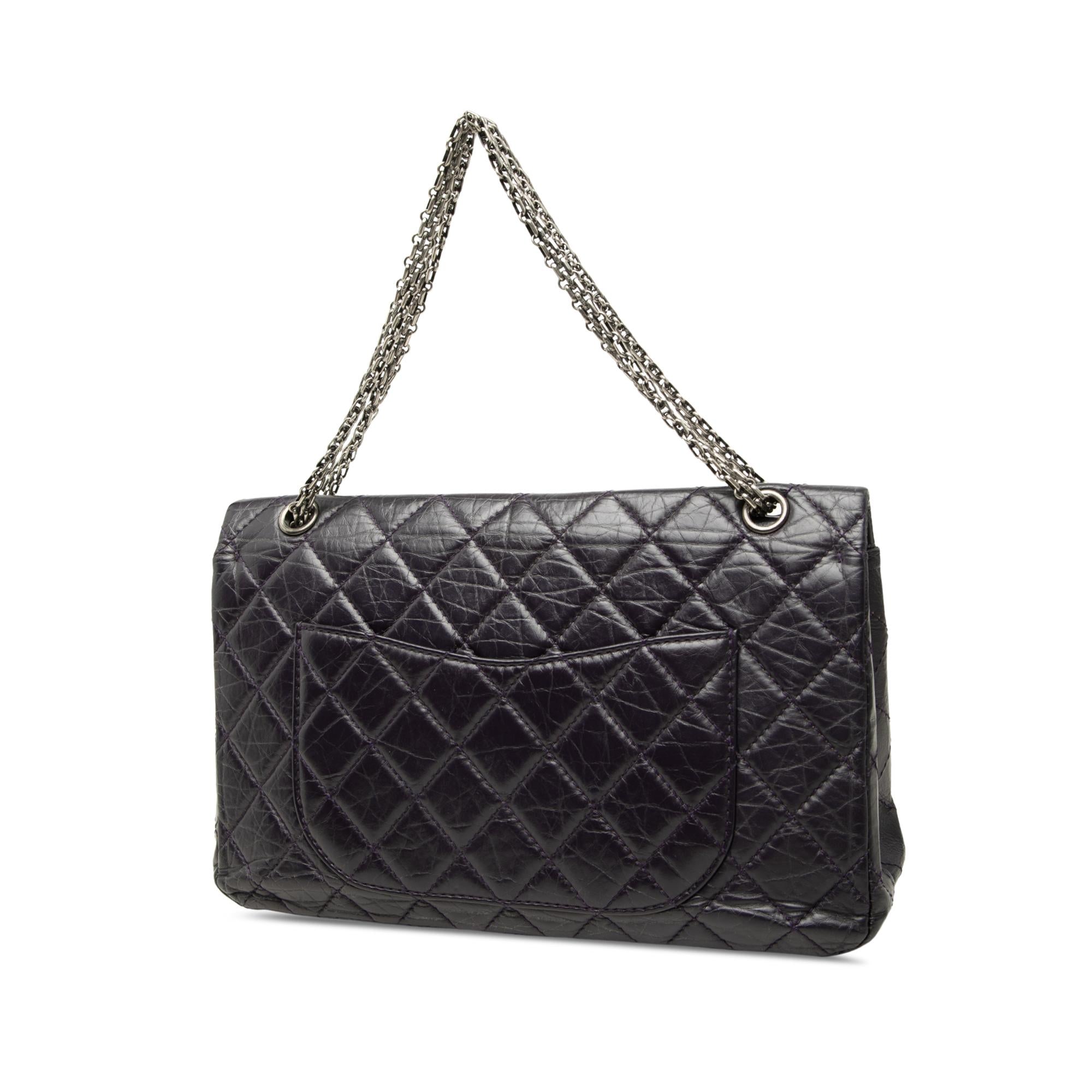 Chanel Quilted Aged Calfskin Reissue 2.55 Double Flap 227