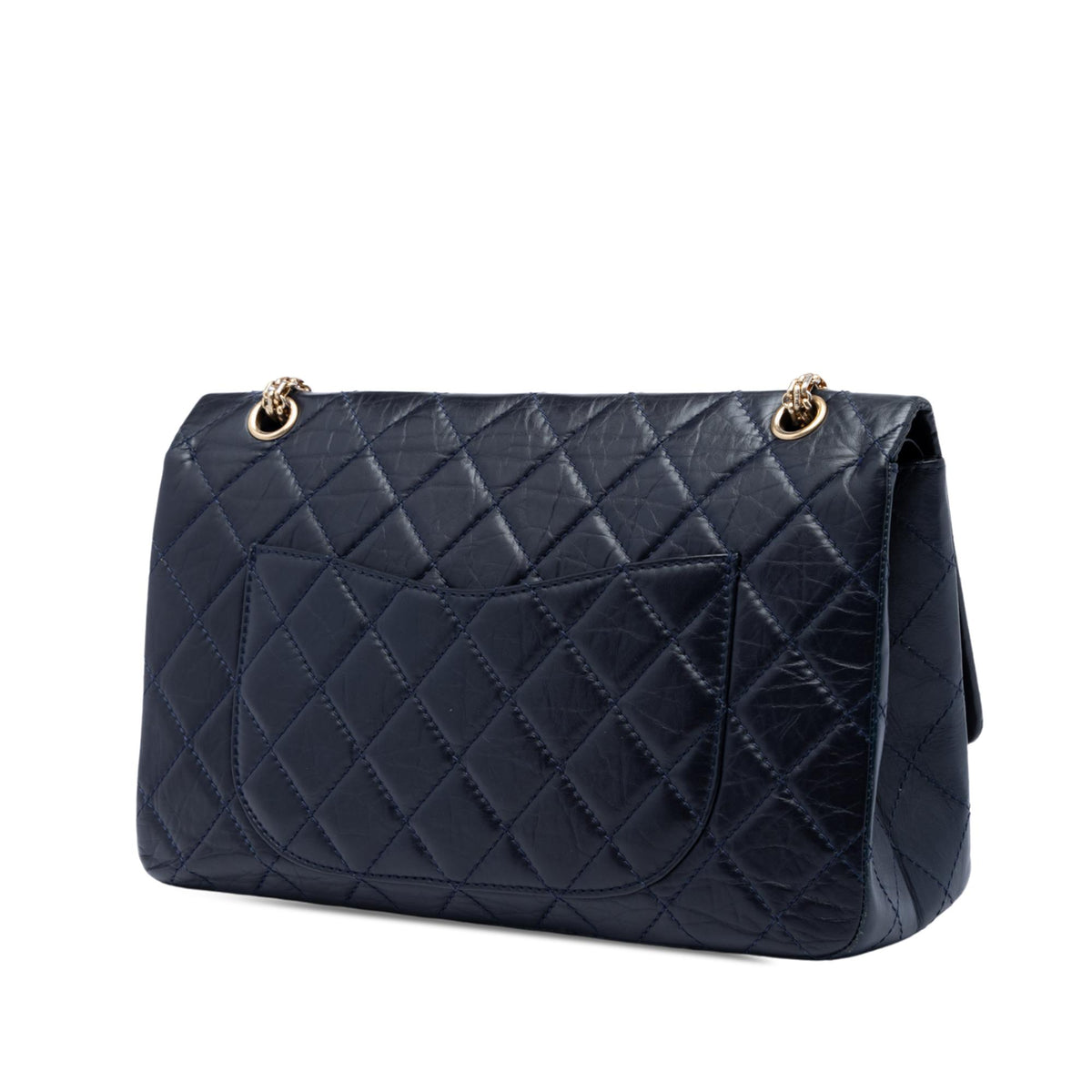 Chanel Quilted Aged Calfskin Reissue 2.55 Double Flap 227