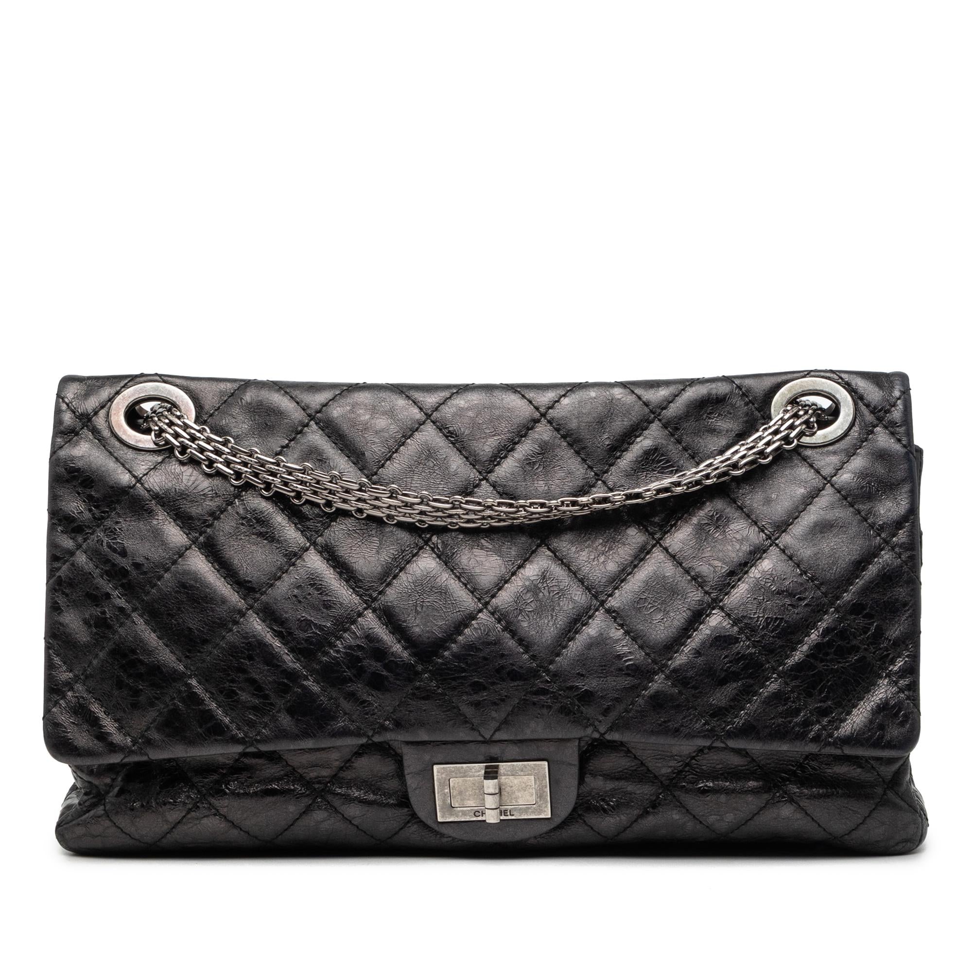 Chanel Quilted Aged Calfskin Reissue 2.55 Double Flap 228