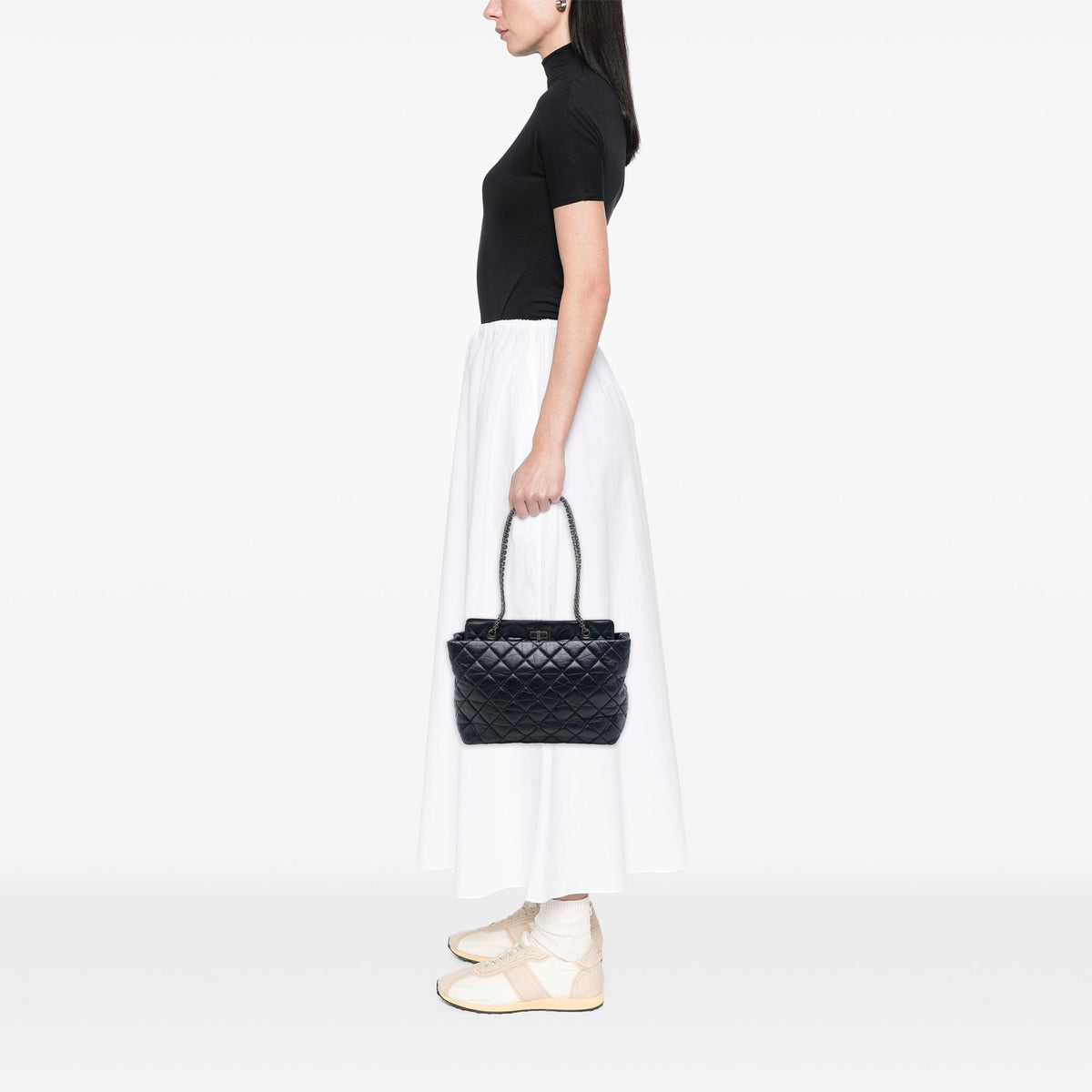 Chanel Quilted Aged Calfskin Reissue 2.55 Tote