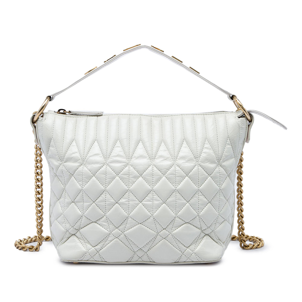 Chanel Quilted Aged Calfskin State of the Art Hobo