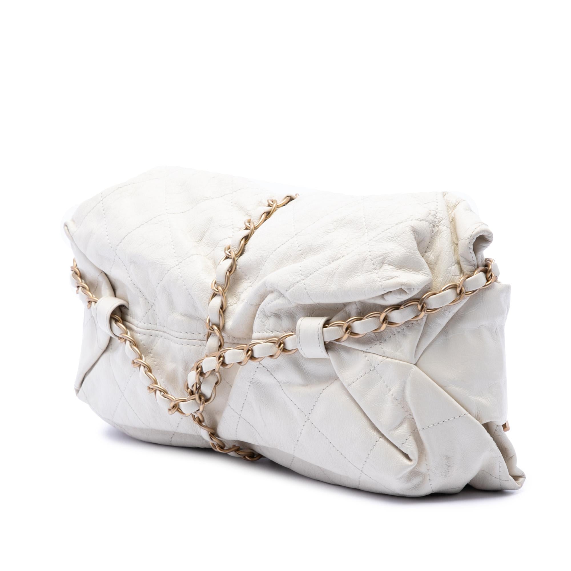 Chanel Quilted Calfskin Midnight Swim Baluchon Bag