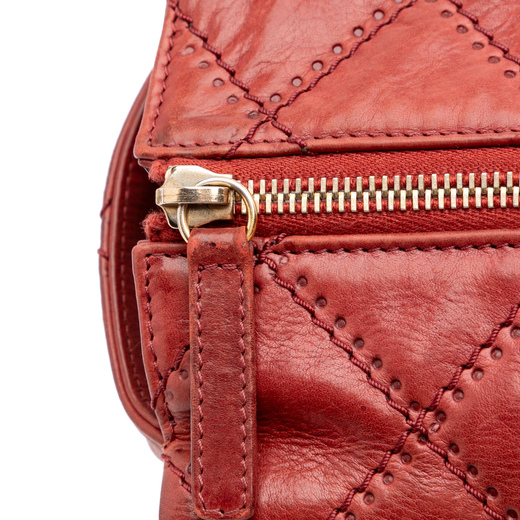 Chanel Quilted Calfskin Retro Chain Camera Flap