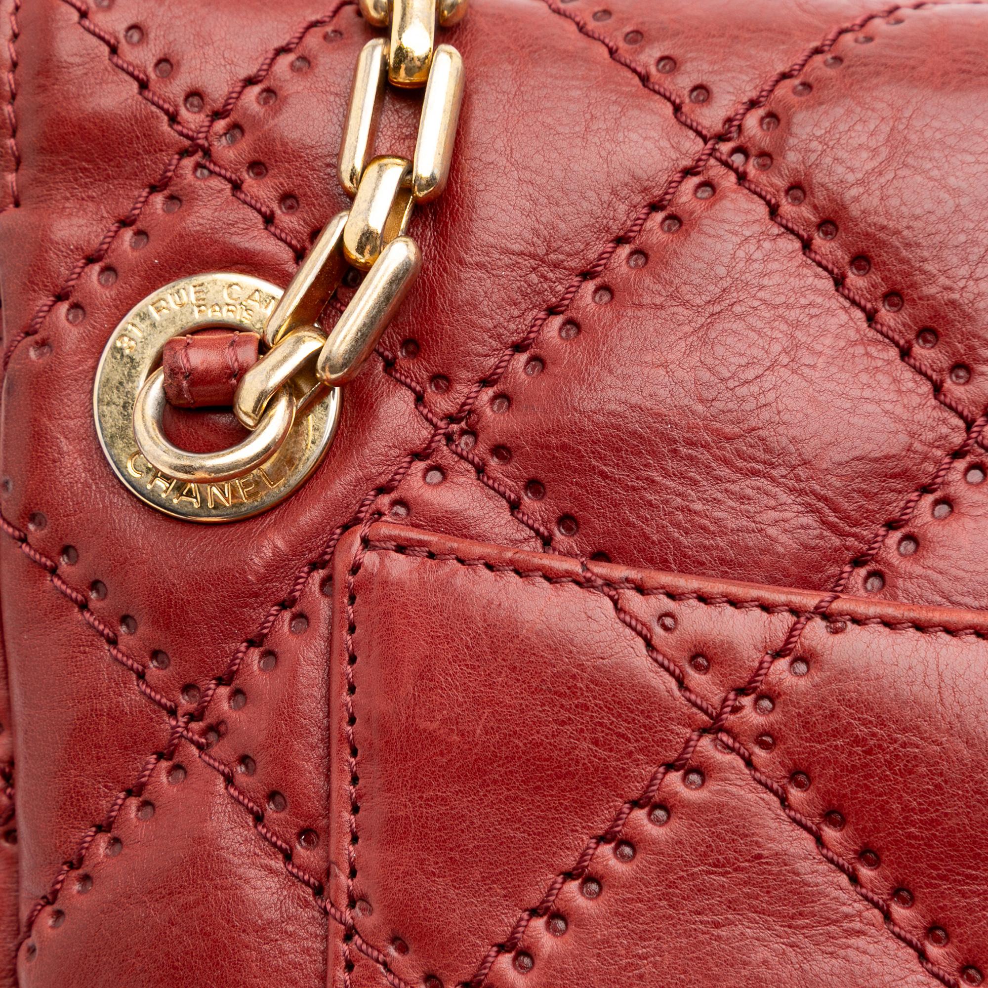Chanel Quilted Calfskin Retro Chain Camera Flap
