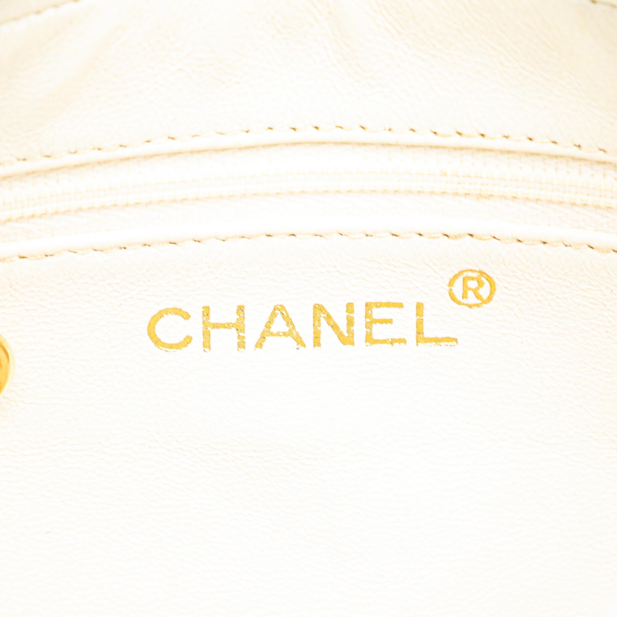 Chanel Quilted Caviar CC Camera Bag