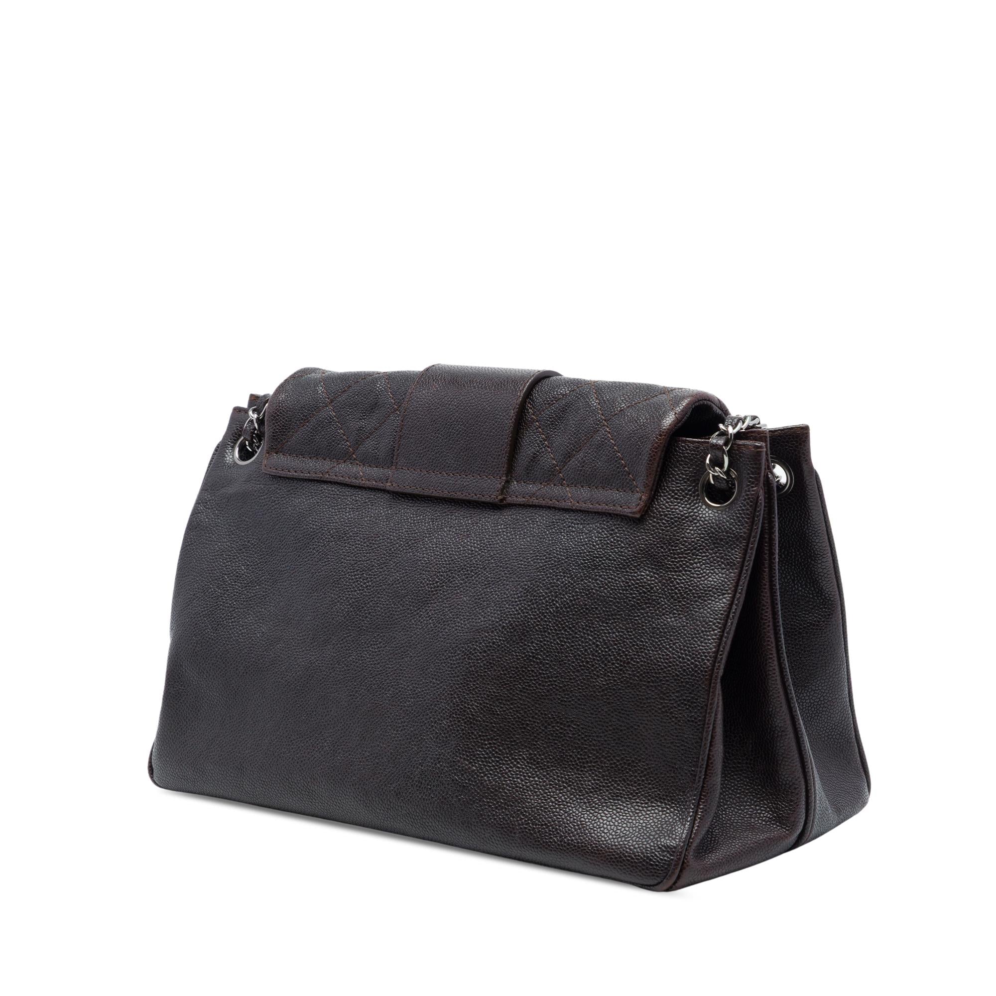 Chanel Quilted Caviar Reissue 2.55 Pocket Mademoiselle Accordion Flap