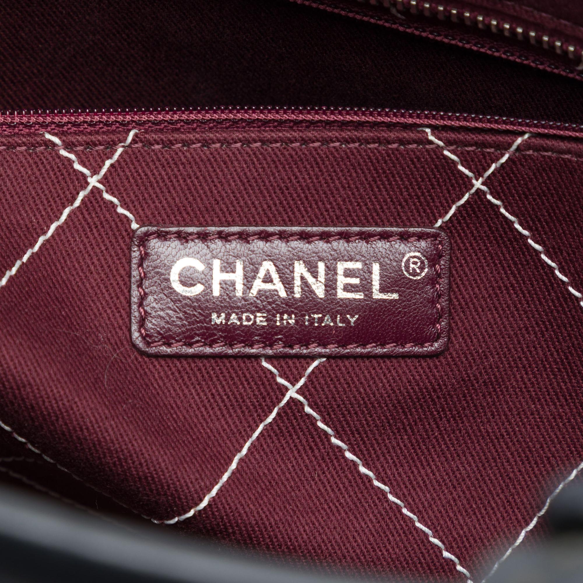 Chanel Quilted Caviar Shopping Fever Tote