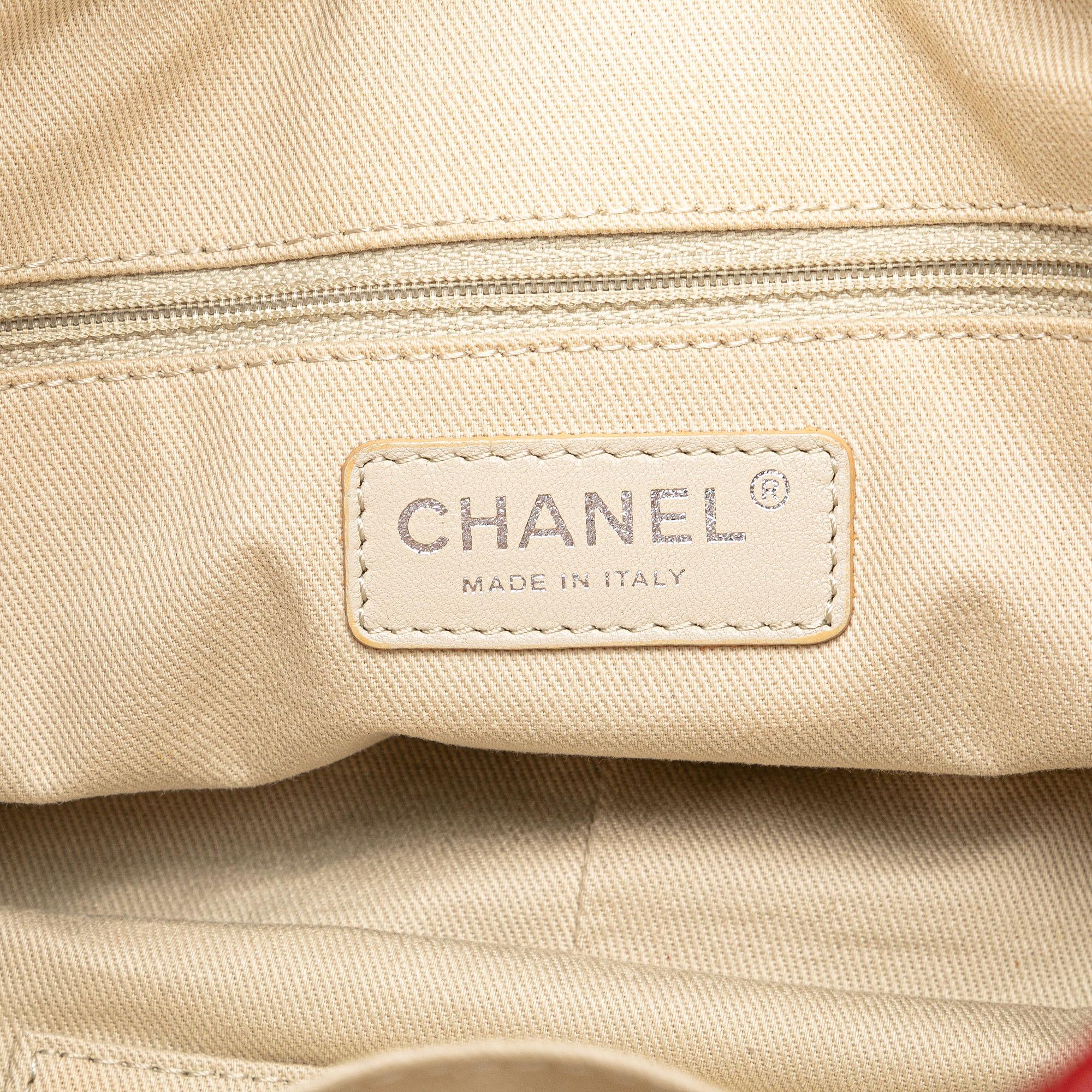 Chanel Quilted Caviar Soft Shopper Tote