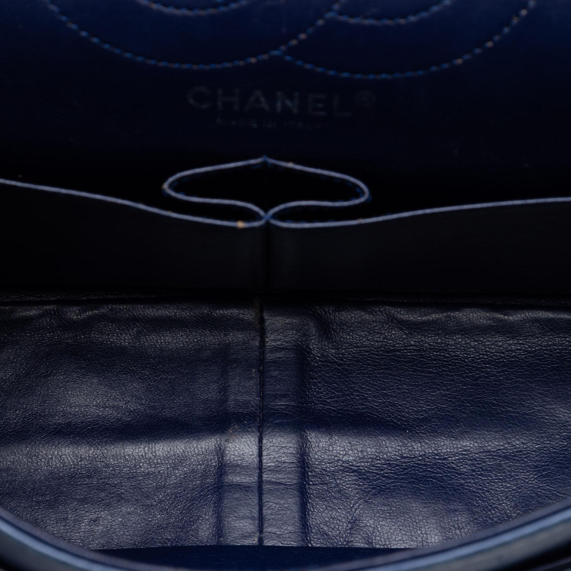 Chanel Quilted Crinkled Patent Reissue 2.55 Double Flap 226