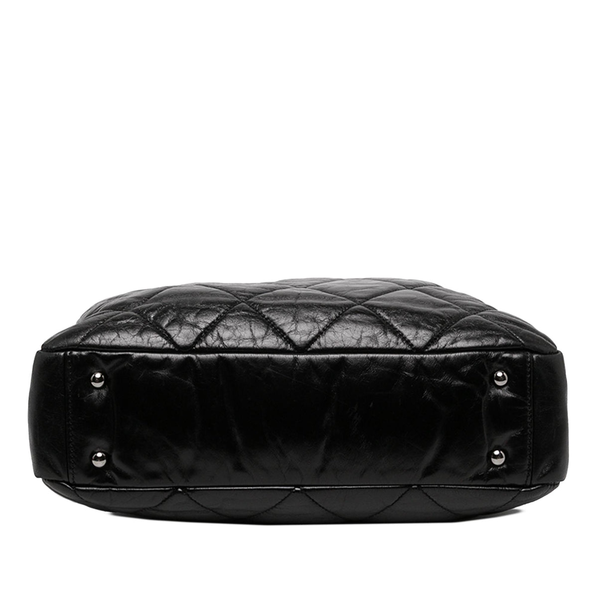 Chanel Quilted Glazed Calfskin and Tweed Portobello Tote