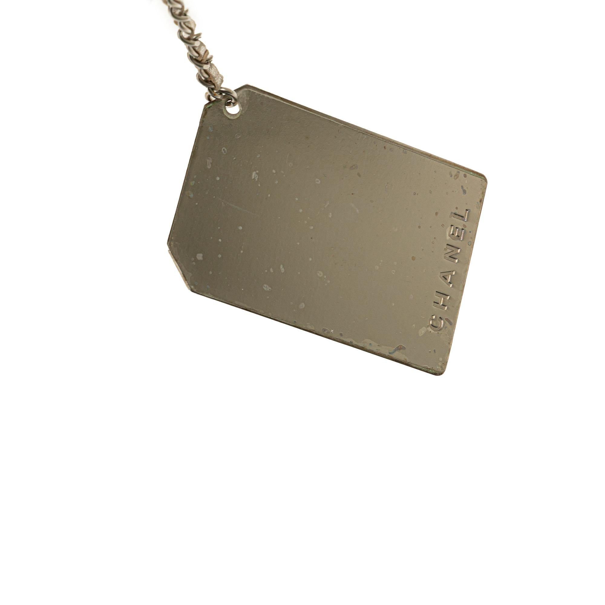 Chanel Quilted Iridescent Lambskin Wristlet Clutch