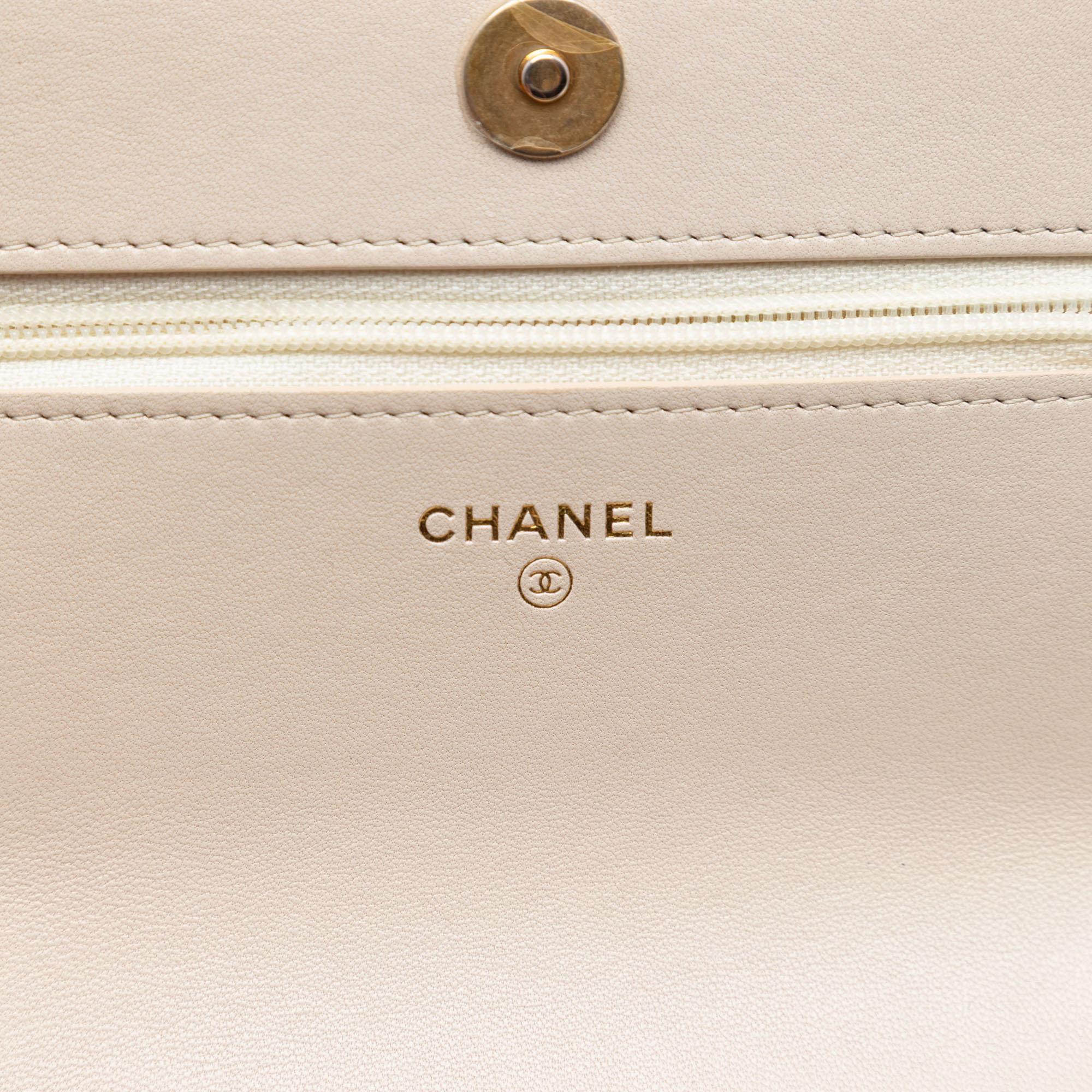 Chanel Quilted Lambskin 19 Wallet on Chain