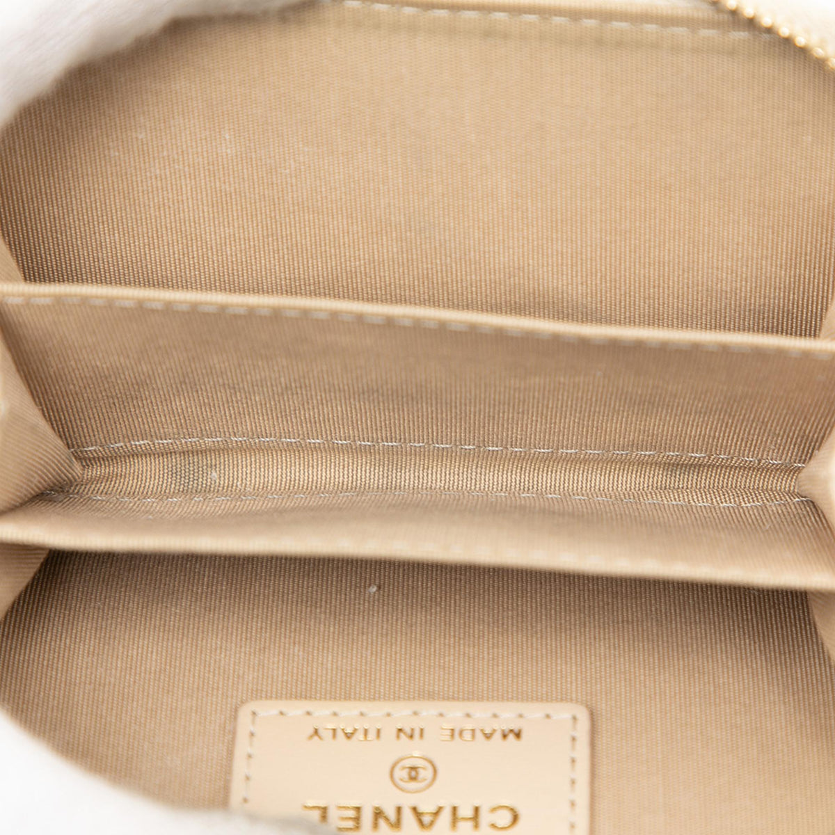 Chanel Quilted Lambskin 19 Zip Coin Purse
