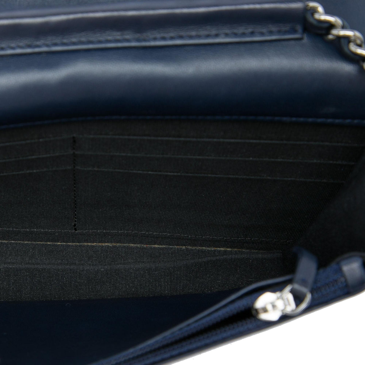 Chanel Quilted Lambskin Boy Wallet On Chain