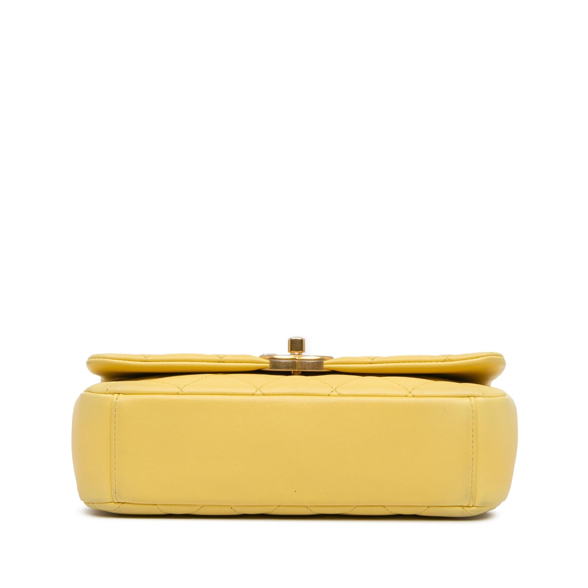 Chanel Quilted Lambskin Chain Is More Flap