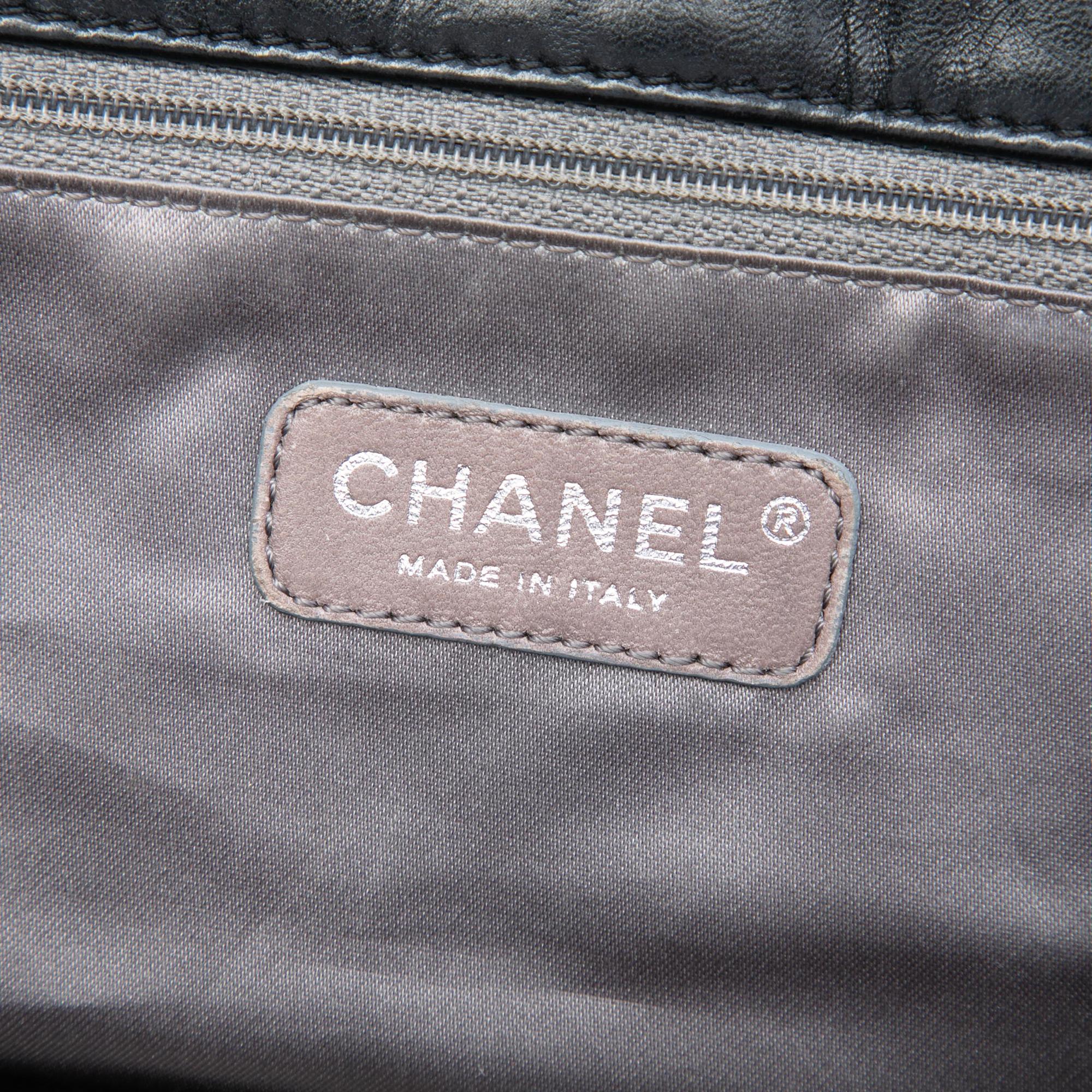 Chanel Quilted Lambskin East West Mademoiselle Flap