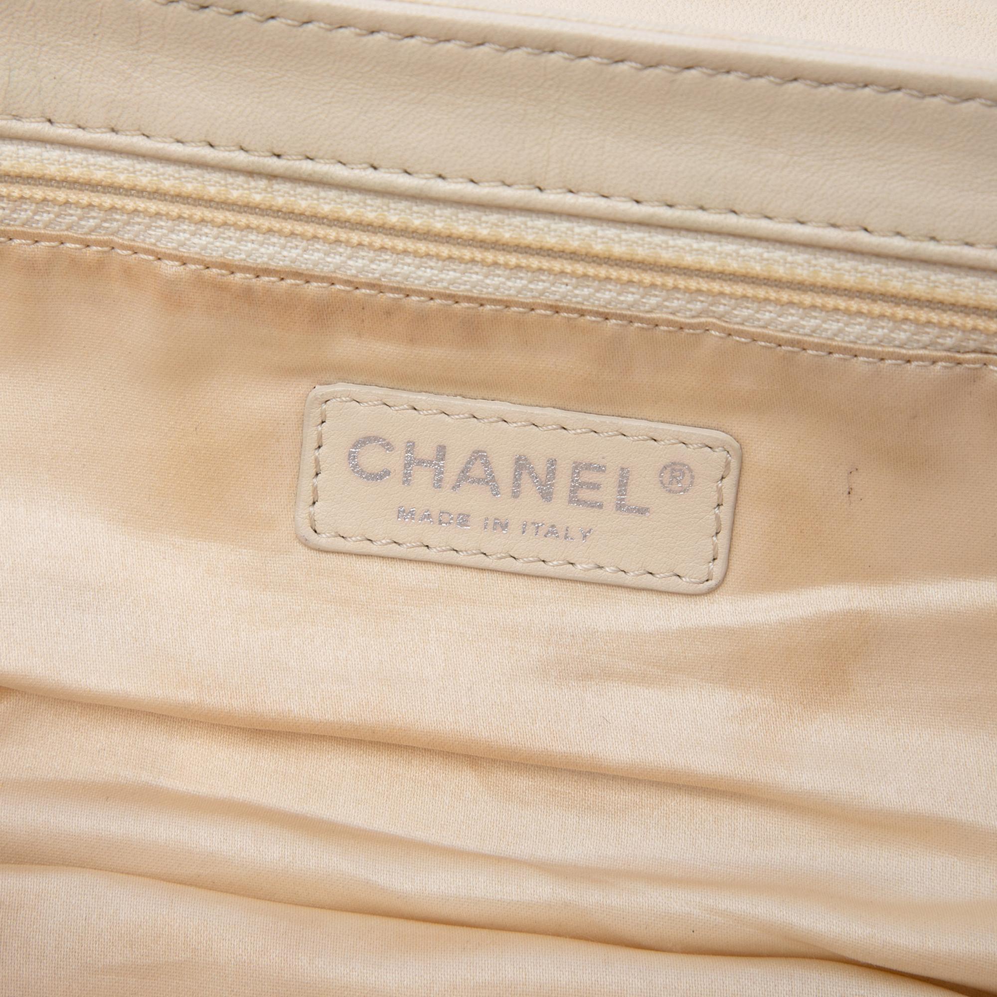 Chanel Quilted Lambskin East West Mademoiselle Flap