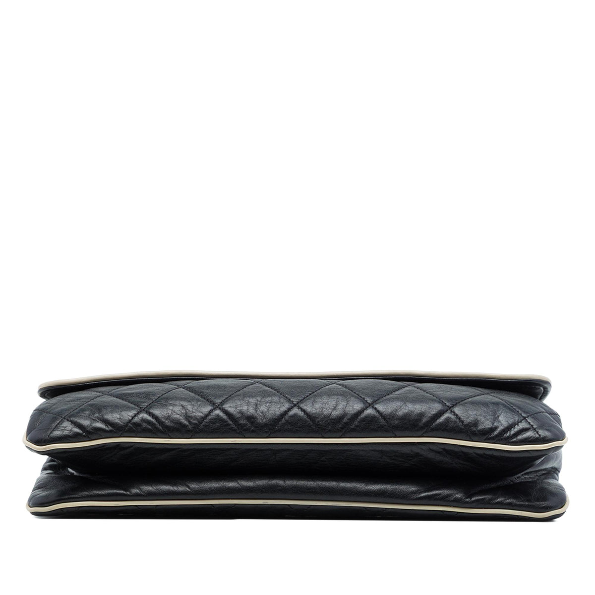 Chanel Quilted Lambskin East West Mademoiselle Flap