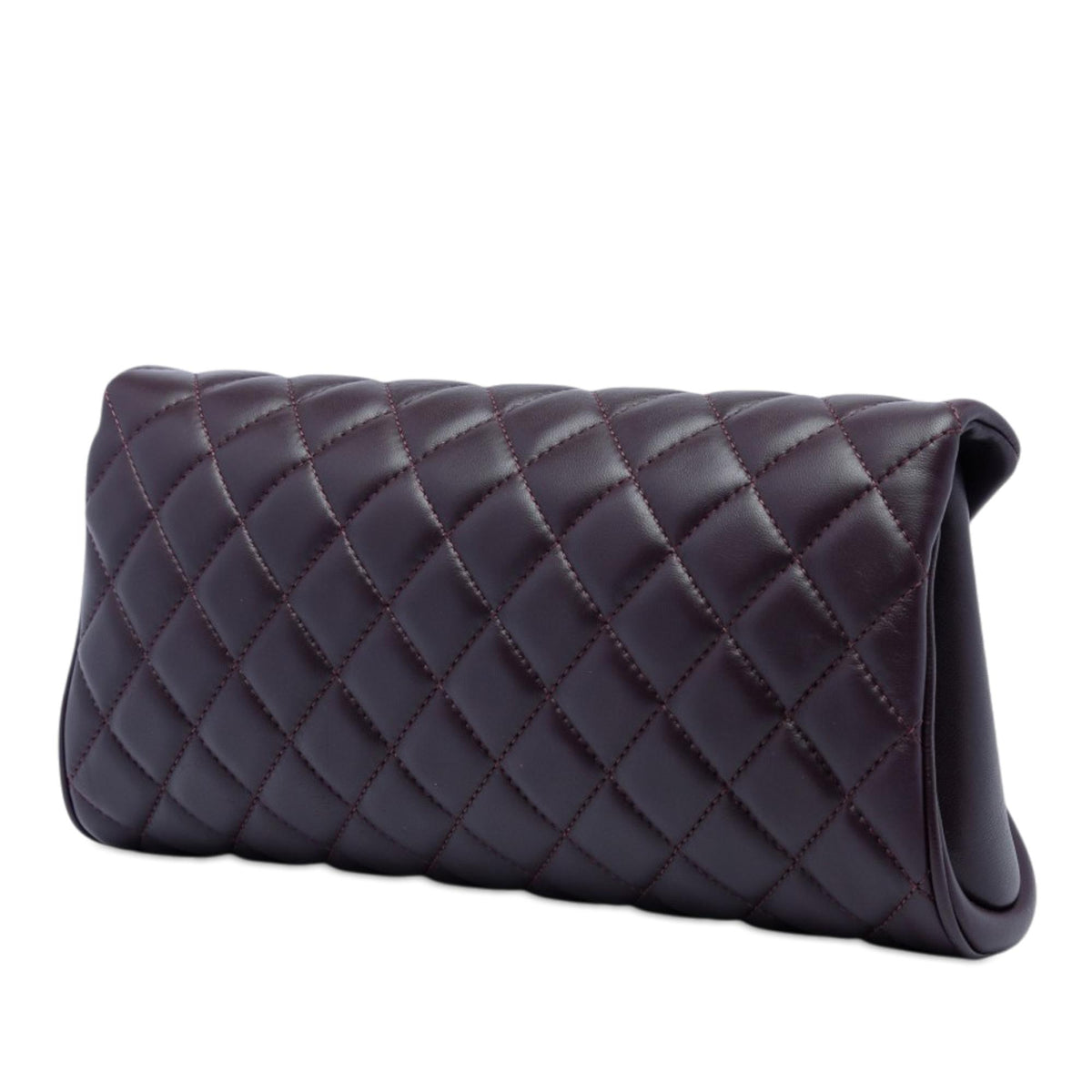 Chanel Quilted Lambskin Fold Up Again Clutch