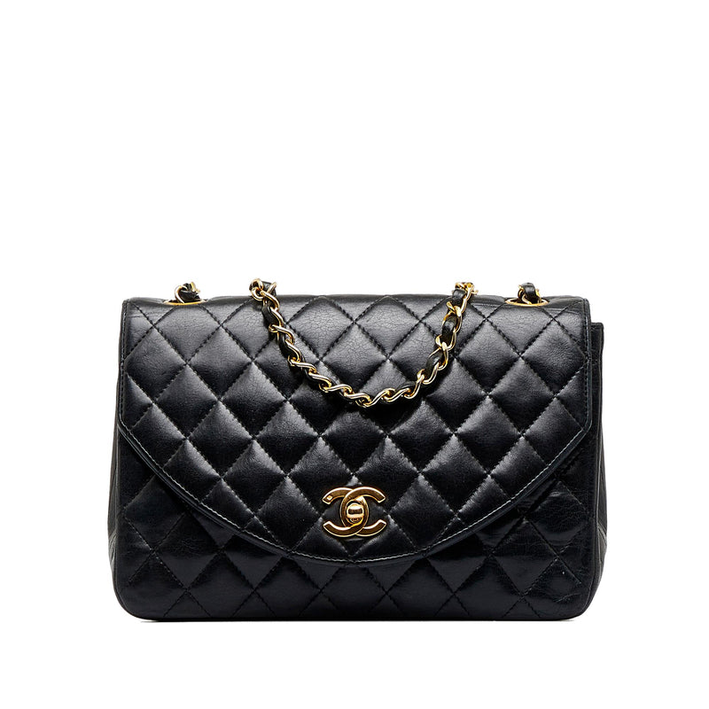 Chanel Quilted Lambskin Half Moon Single Flap (SHG-pMeycG) – LuxeDH