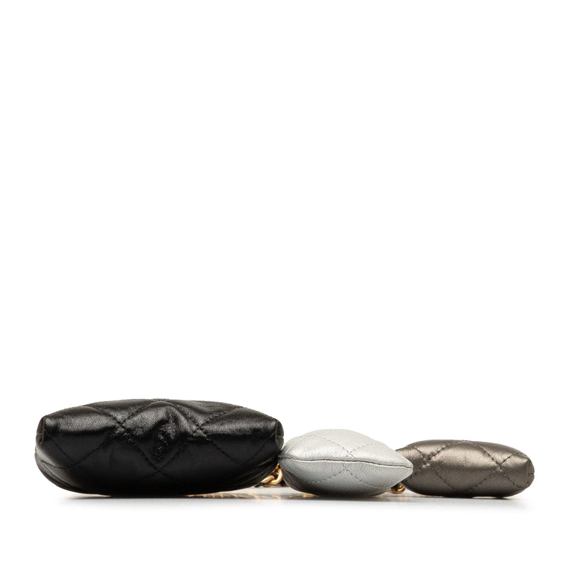 Chanel Quilted Lambskin Multi Clutch with Handle (SHG-ZLewa1)