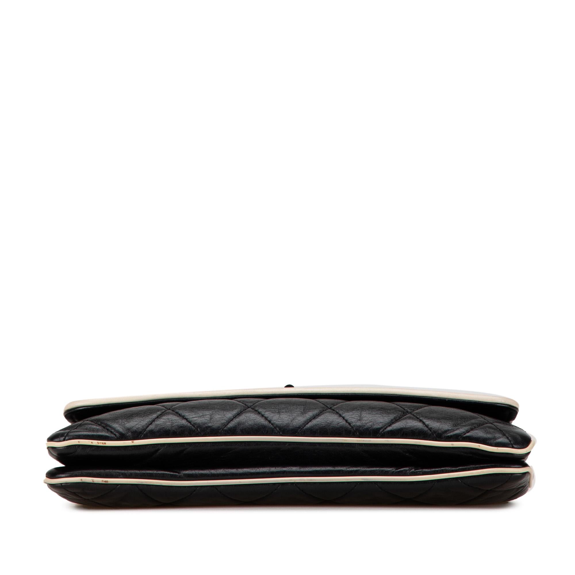 Chanel Quilted Lambskin Reissue East West Flap