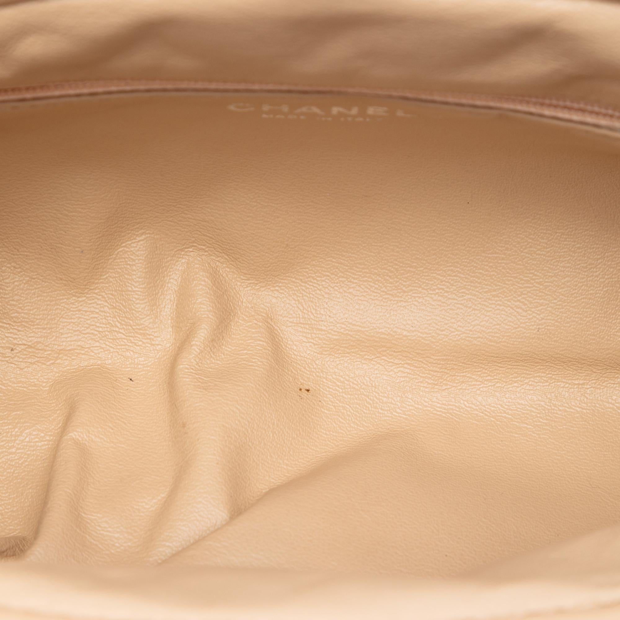 Chanel Quilted Lambskin Timeless Kisslock Clutch
